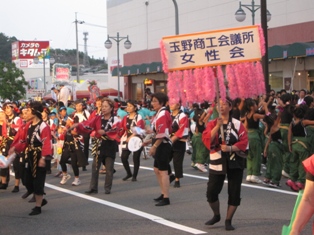 第４１回　玉野まつりおどり大会に参加